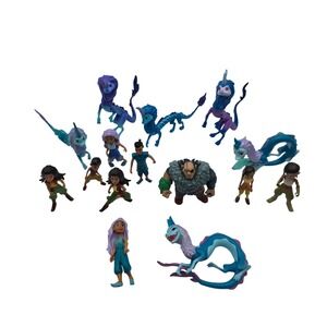 Disney Raya and the Last Dragon Toy Figure Set Kids Collection Huge Lot / LL